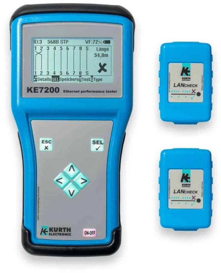 Profi-Kit für Netzwerkinstallation und Dokumentation best. aus KE7200 und KE801
