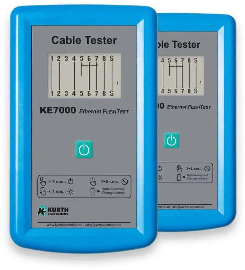 Kabeltester- und Leitungssucher-Kit bestehend aus 2x KE7000 und 1x KE801