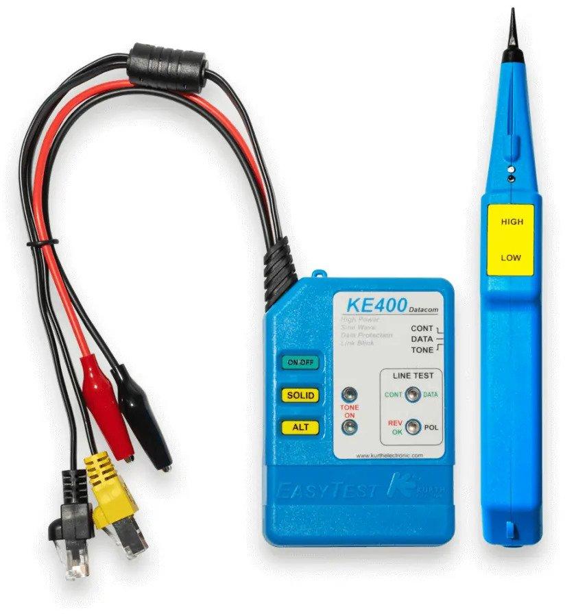 IT-Leitungssucher Kit best. aus Easytest400 / Probe410 und Schutztasche