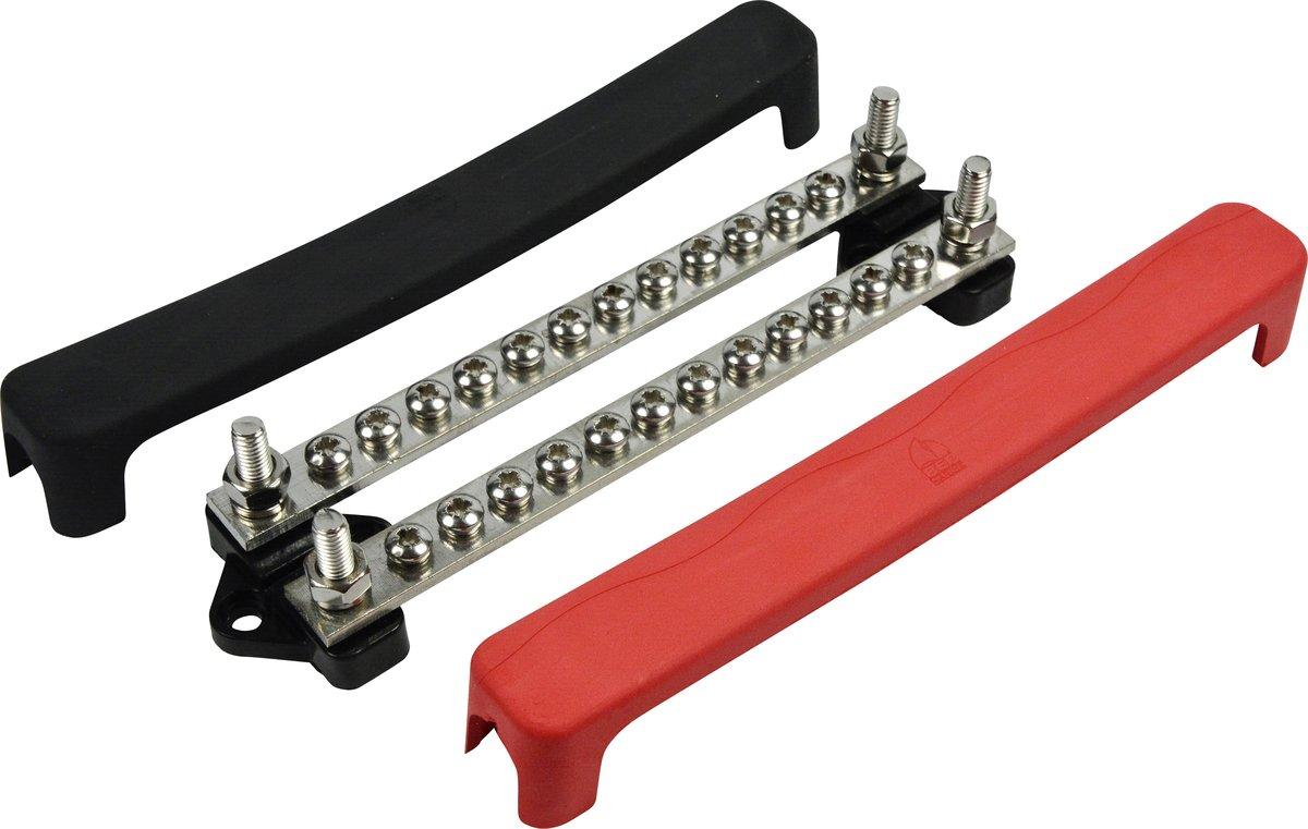 Verbindungsschiene zweipolig, 12x4 mm 2x6 mm