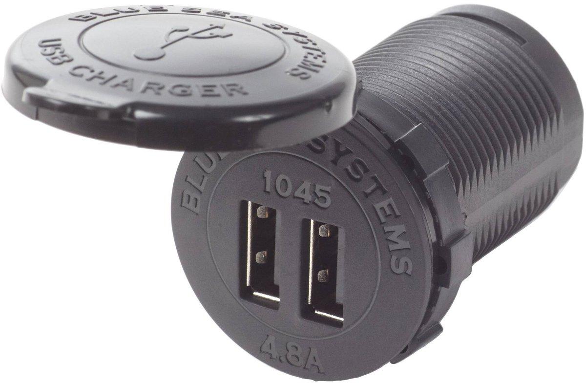 Doppel-USB-Ladesteckdose 4,8 A