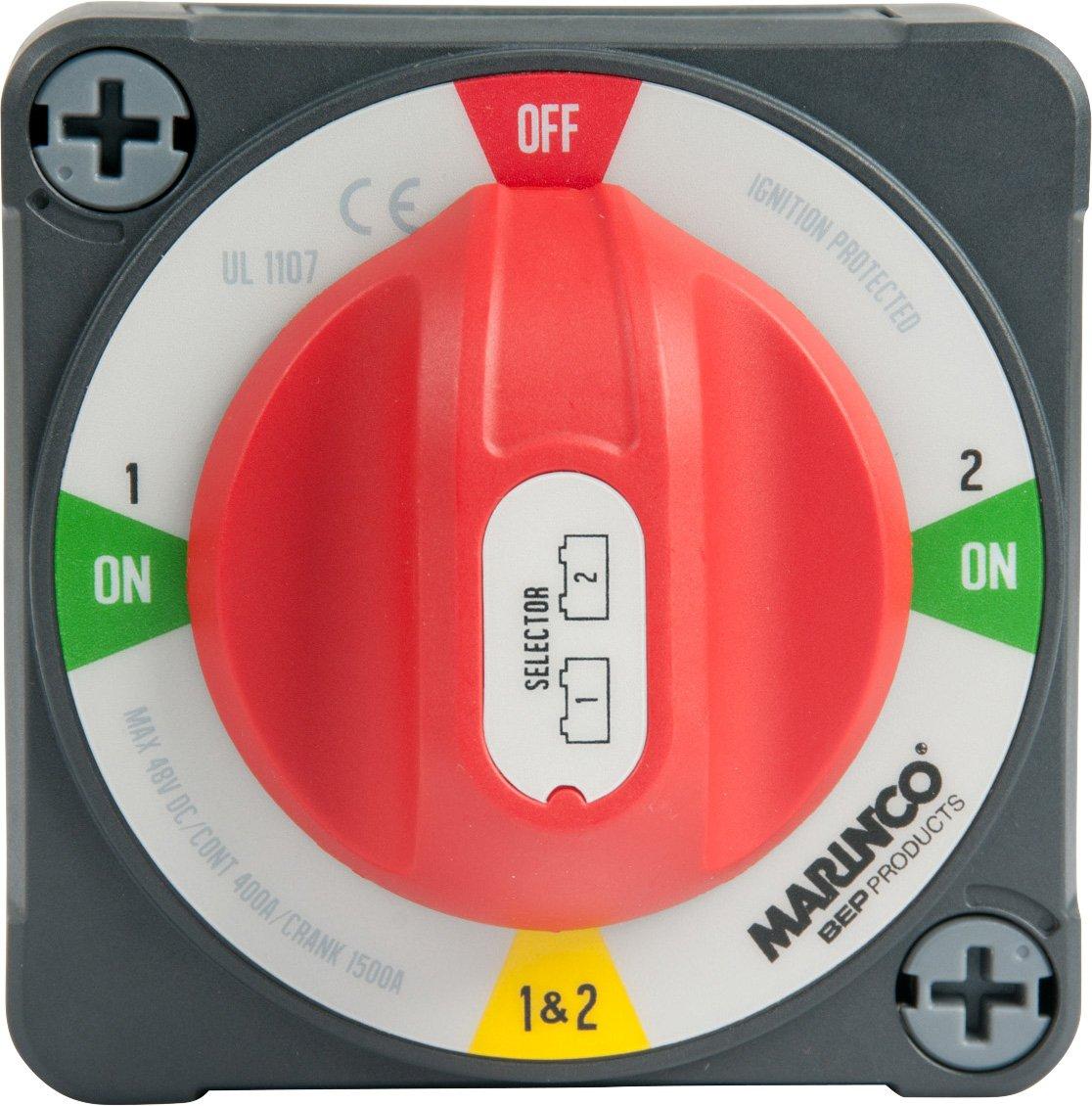 Batteriehauptschalter 400 A EZ Mount, für zwei Batterien