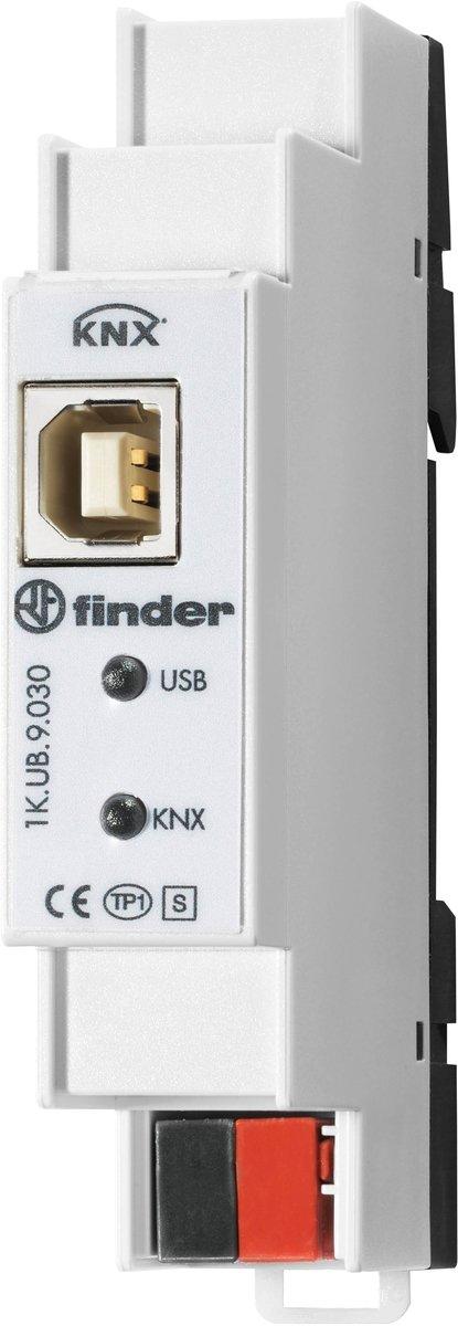 KNX USB-Interface Montage auf Tragschiene 35mm EN 60 715