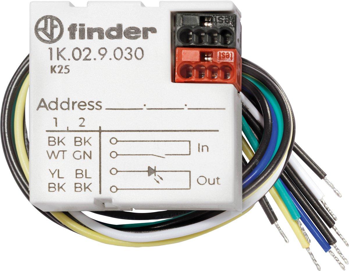 KNX Modul Unterputzmontage - 2 Eingänge für potentialfreie Kontakte