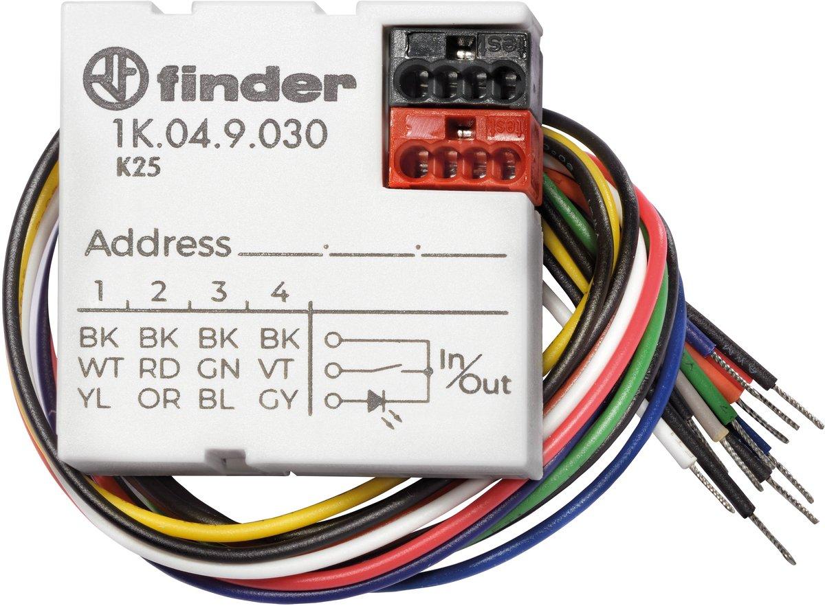 KNX Modul Unterputzmontage - 4 Eingänge für potentialfreie Kontakte