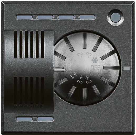 Raumthermostat Fan Coil anthrazit