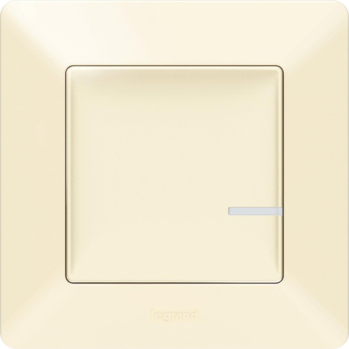 Funk-Schalter/Dimmer Valena Life with Netatmo Mandelweiss