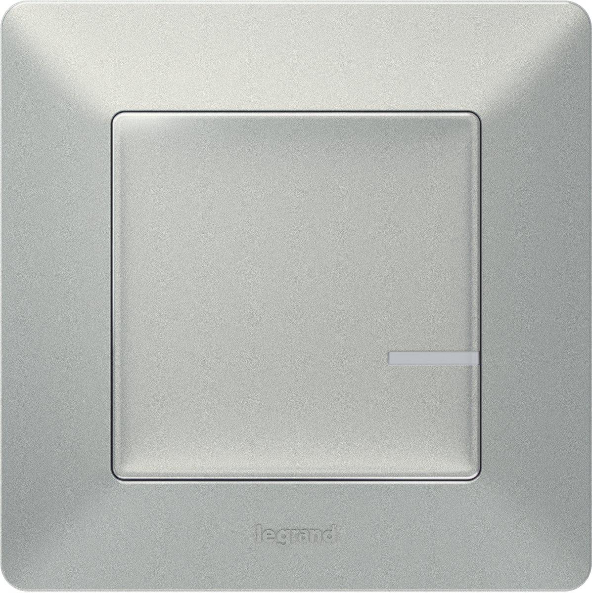 Funk-Schalter/Dimmer Valena Life with Netatmo Aluminium
