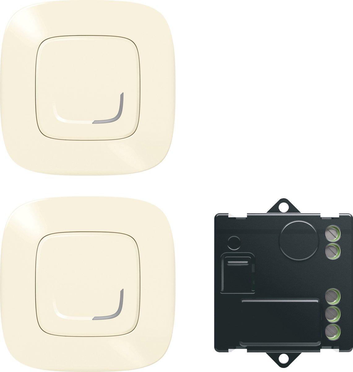 STAND-ALONE-SET Mikromodul + 2 Sender Valena Allure with Netatmo Mandelweiss
