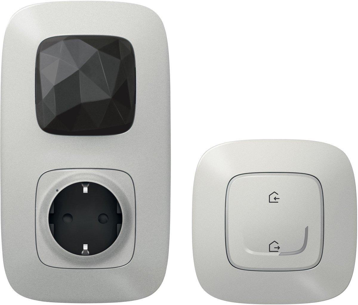 Starterpaket Gateway + Master-Switch Valena Allure with Netatmo Aluminium