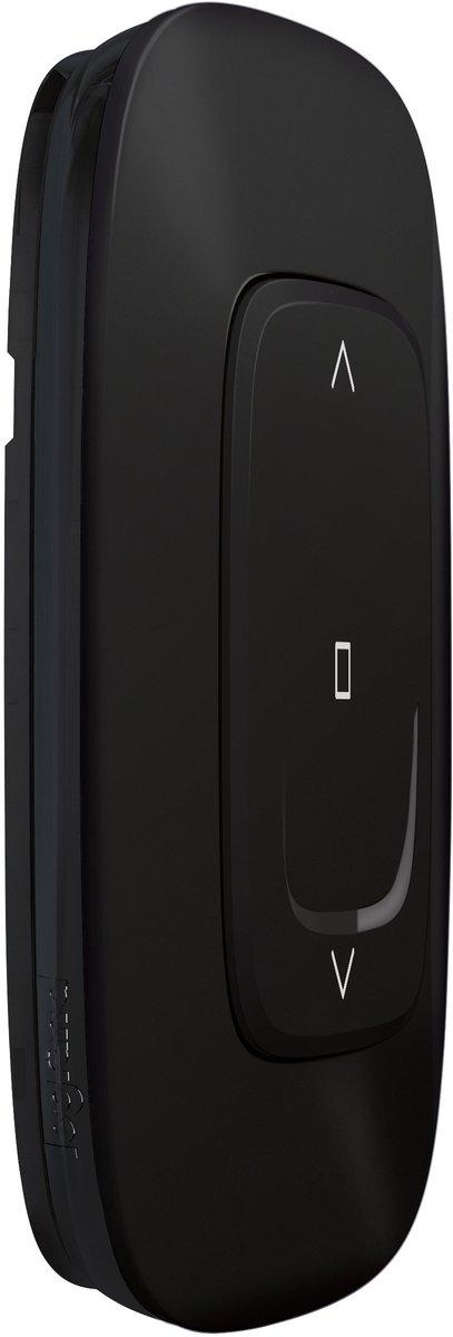 Funk-Wandsender Rollladen Valena Allure with Netatmo Schwarz