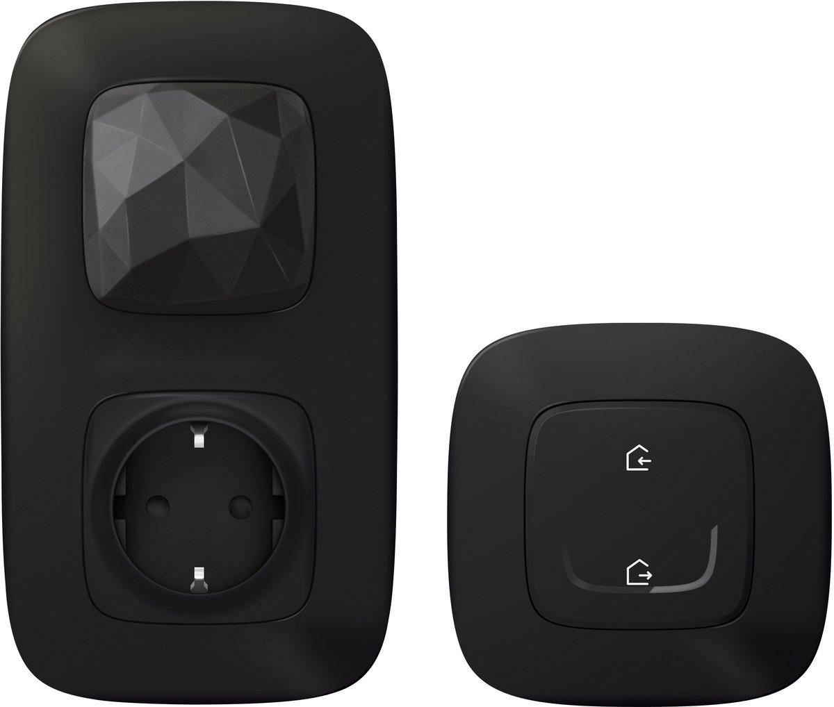 Starterpaket Gateway + Master-Switch Valena Allure with Netatmo Schwarz