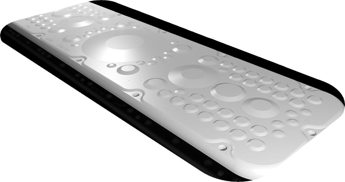 SZ Kunststoff-Flanschplatten für AX mit Membranen BT: 534x149 mm Größe 4