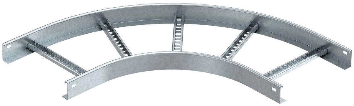 Bogen 90° für Kabelleiter 60x600 St tauchfeuerverzinkt