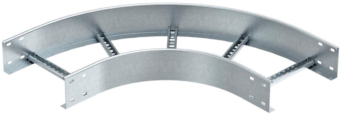 Bogen 90° für Kabelleiter 110x200 St tauchfeuerverzinkt