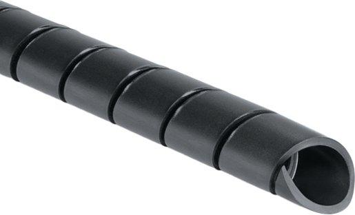 Spiralschlauch 5 mm - 20 mm PE schwarz 5 m