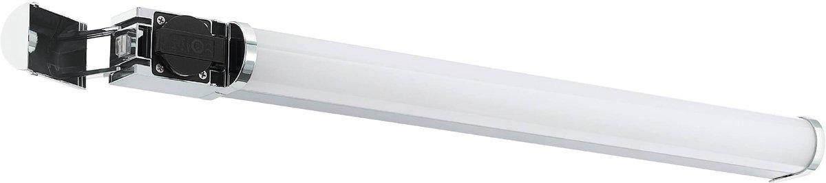 TRAGACETE 1 Spiegelleuchte LED 15W 1300lm Alu Kunststoff chrom weiß