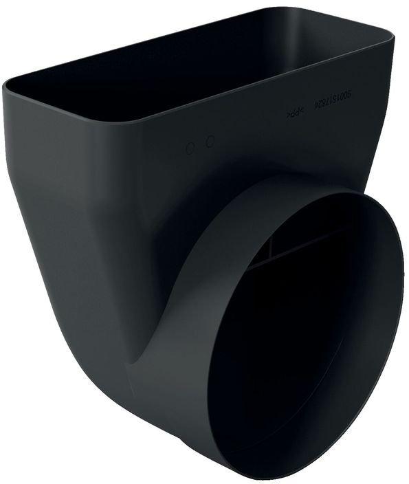 90° Adapterstück rund-flach HZ9VDSI1