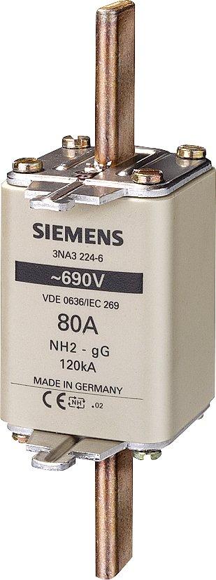 NH-Sicherungseinsatz NH2 In: 200 A gG Un AC: 690 V Un DC: 440 V Stirnkennmelder