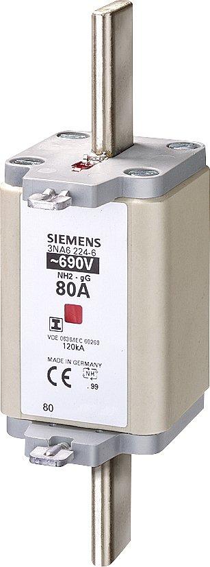 NH-Sicherungseinsatz NH2 In: 100 A gG Un AC: 690 V Un DC: 440 V Kombikennmelder