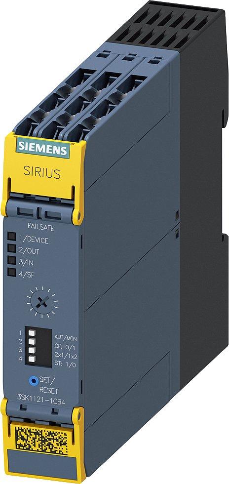 SIRIUS Sicherheitsschaltgerät Grundgerät advanced Reihe Zeitverzögerung 5-300s