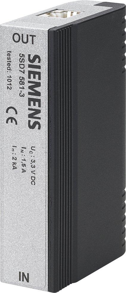 Überspannungsschutz für Ethernet-Schnittstellen bis 10 GBit/s, inklusiv Pö
