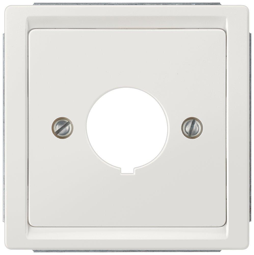 DELTA style titanweiß Abdeckungplatte 68X68mm für Einbau-Befehlsgeräte