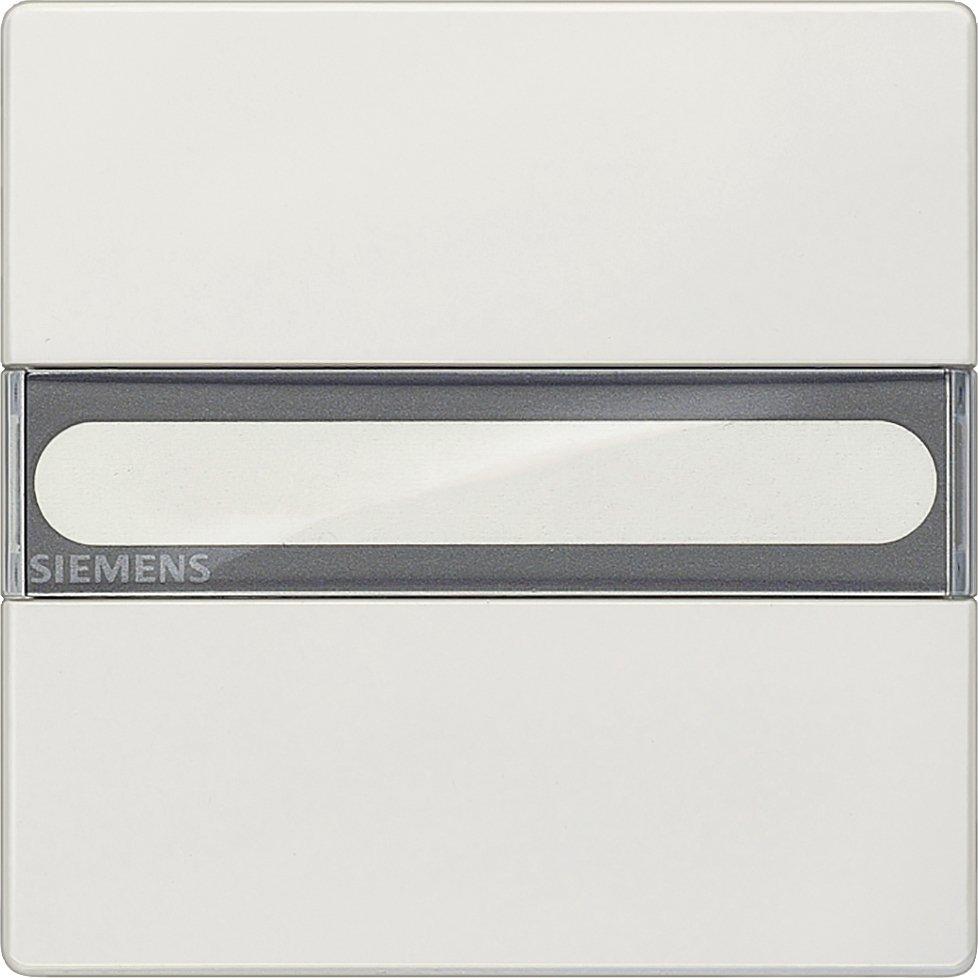 DELTA style platinmetallic Wippe mit Schild für Universalschalter Wechsel/…