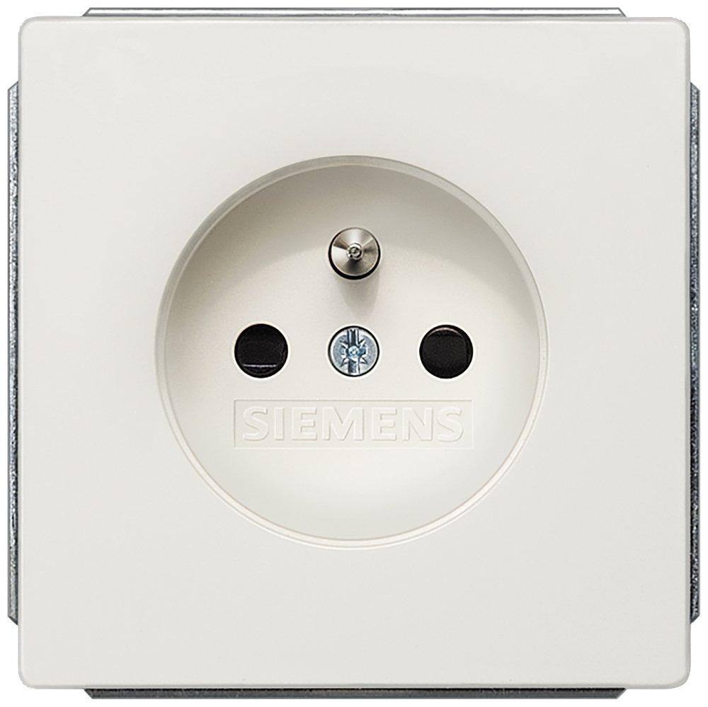DELTA style titanweiß Steckdose 10/16A 250V mit Mittenschutzkontakt