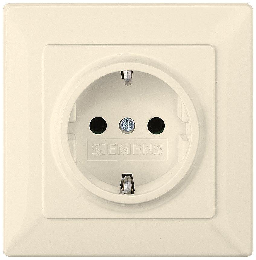 DELTA line Schuko-Steckdose 250V AC 16A Mit schraubenlosen Anschlussklemmen