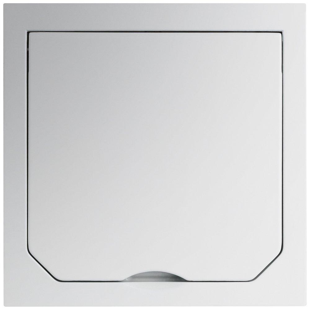 Schuko-Steckdose mit Gussdeckel DELTA SCHALTER und Steckdose