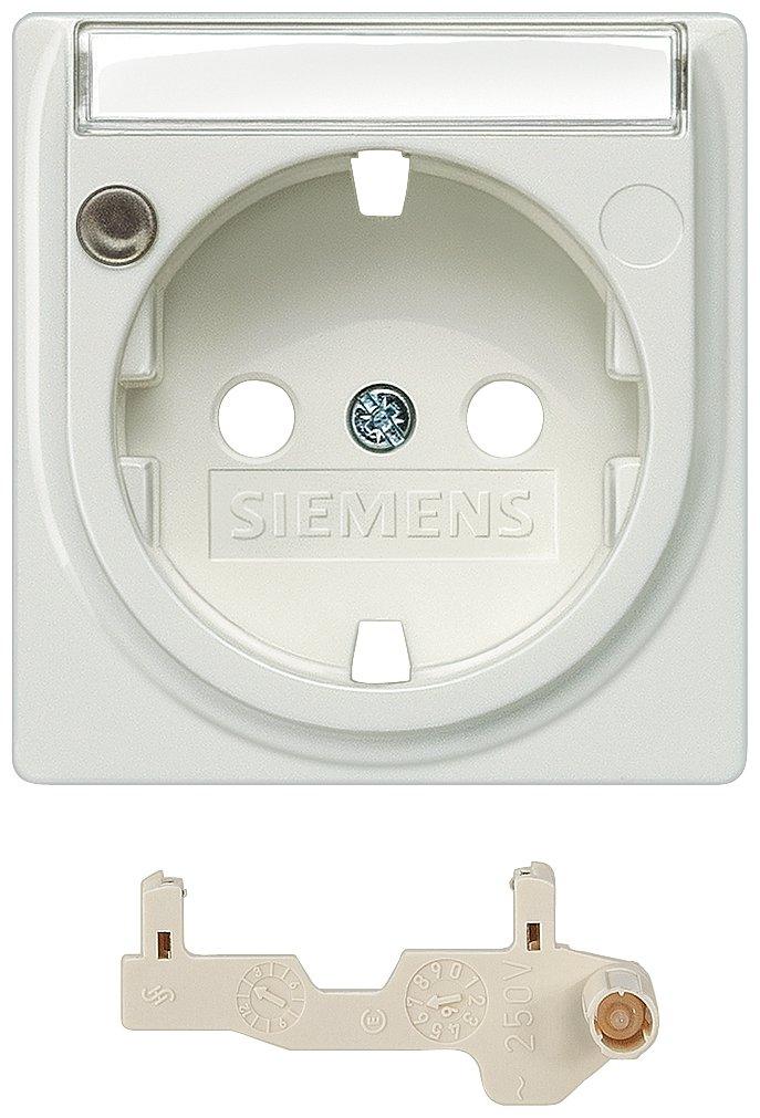 DELTA i-system titanweiß Umrüstsatz Betriebsanzeige für Schuko-Steckdosen