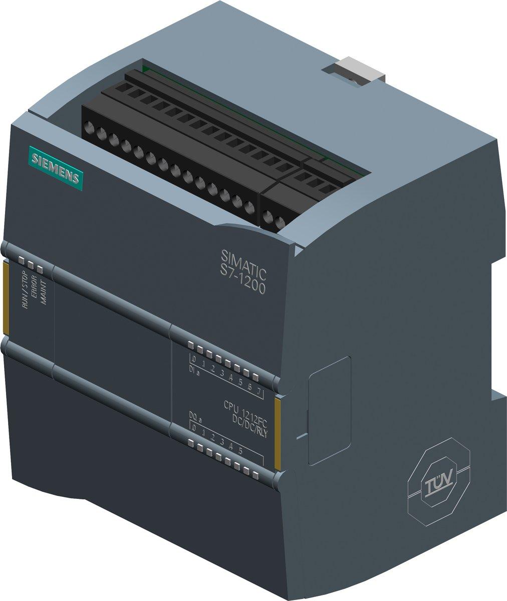 SIMATIC S7-1200 Kompakt-CPU CPU 1212FC - DC/DC/Relais - onboard I/O 8DI/6DO/2AI