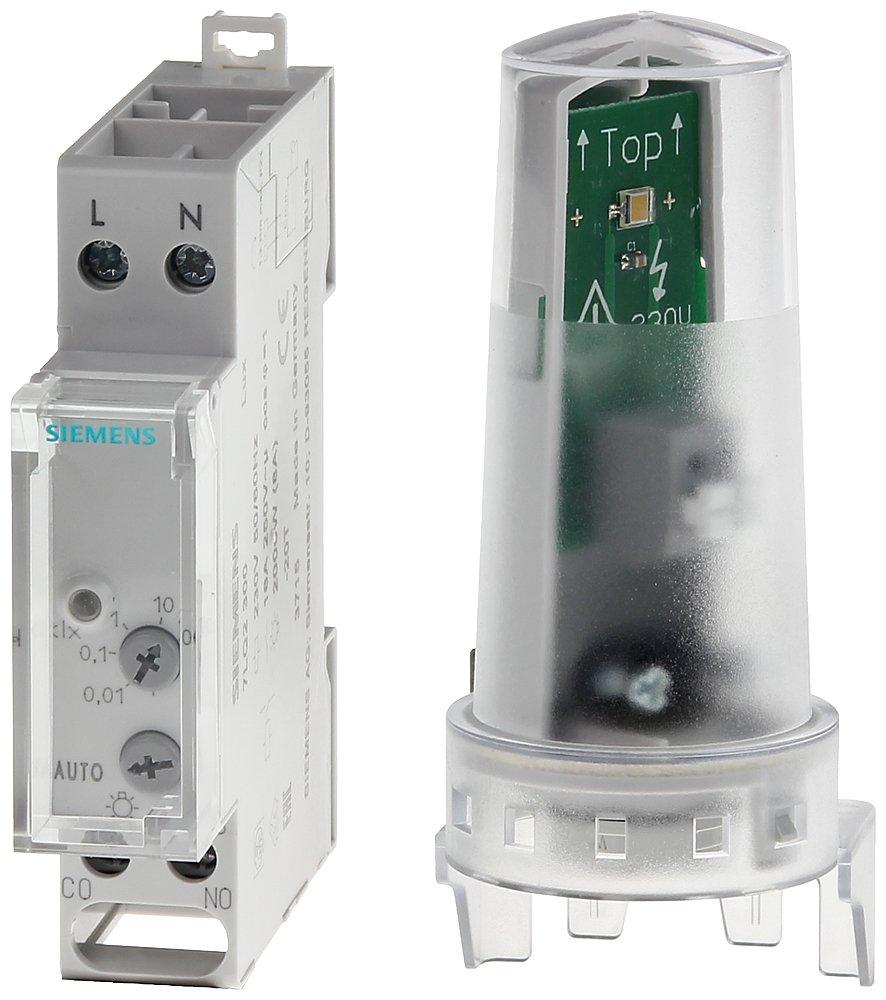 Dämmerungsschalter mit Lichtsensor 230 V,50/60 HZ,1TE,100KLUX IP 30