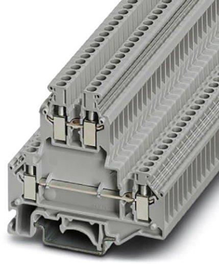 Doppelstockklemme 0,2-4mm² grau