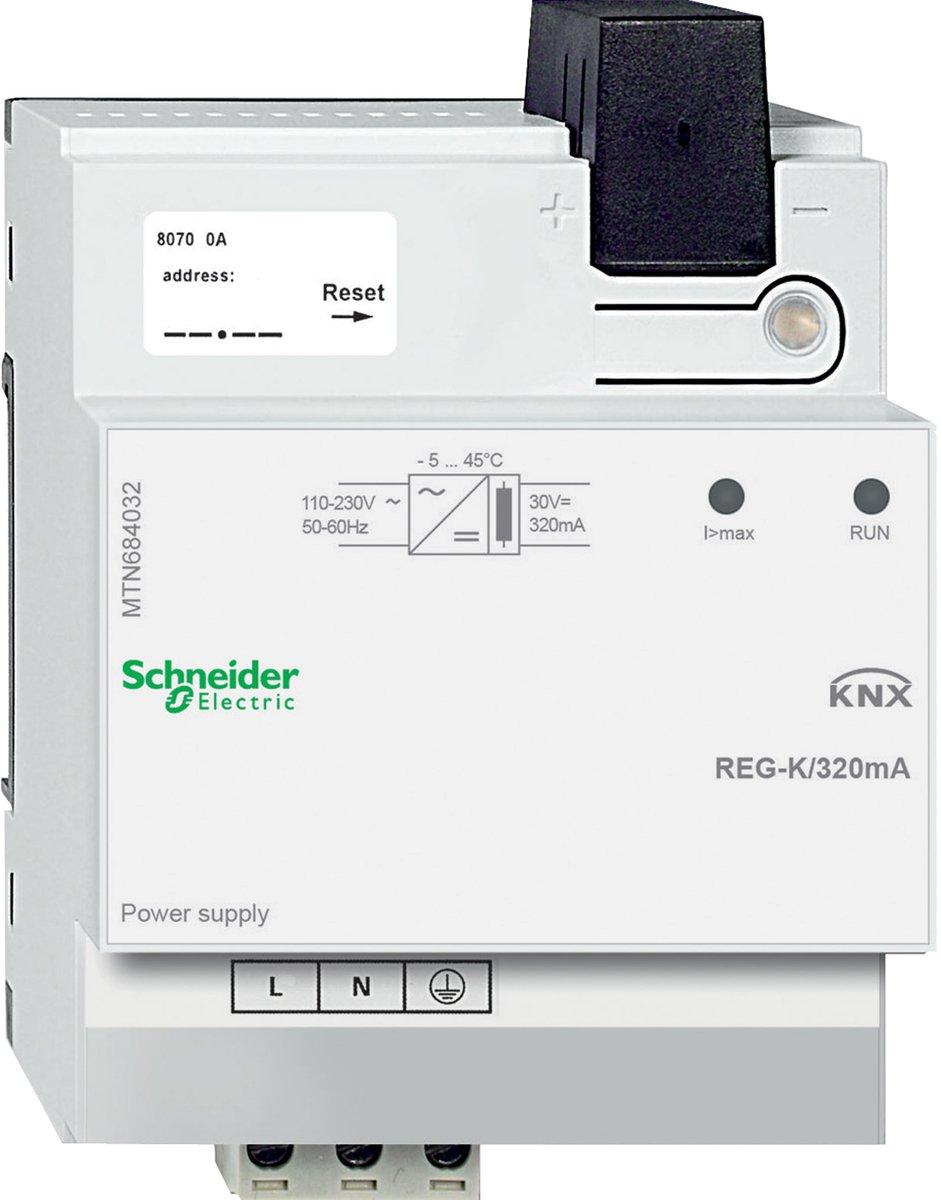 KNX Spannungsversorgung REG-K/320 mA - lichtgrau