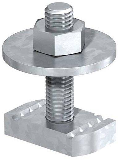 Hammerkopfschraube für Profilschiene MS4121/4141 M10x30mm St Zinklamelle