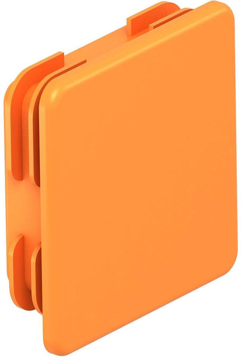 Endkappe zu Profilschiene MS 41 41x41mm PE pastellorange 2003