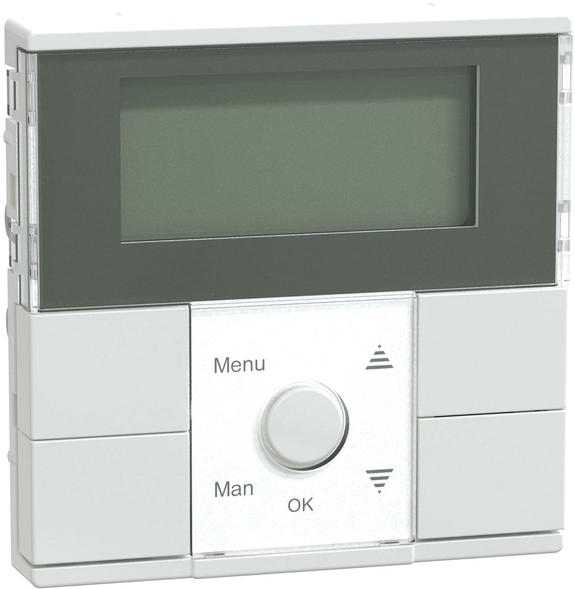 Zeitschaltuhr-Modul aktivweiß glänzend System M