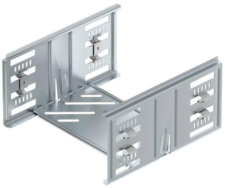 Längsverbinder-Set für Kabelrinne Magic 110x200x200 St bandverzinkt