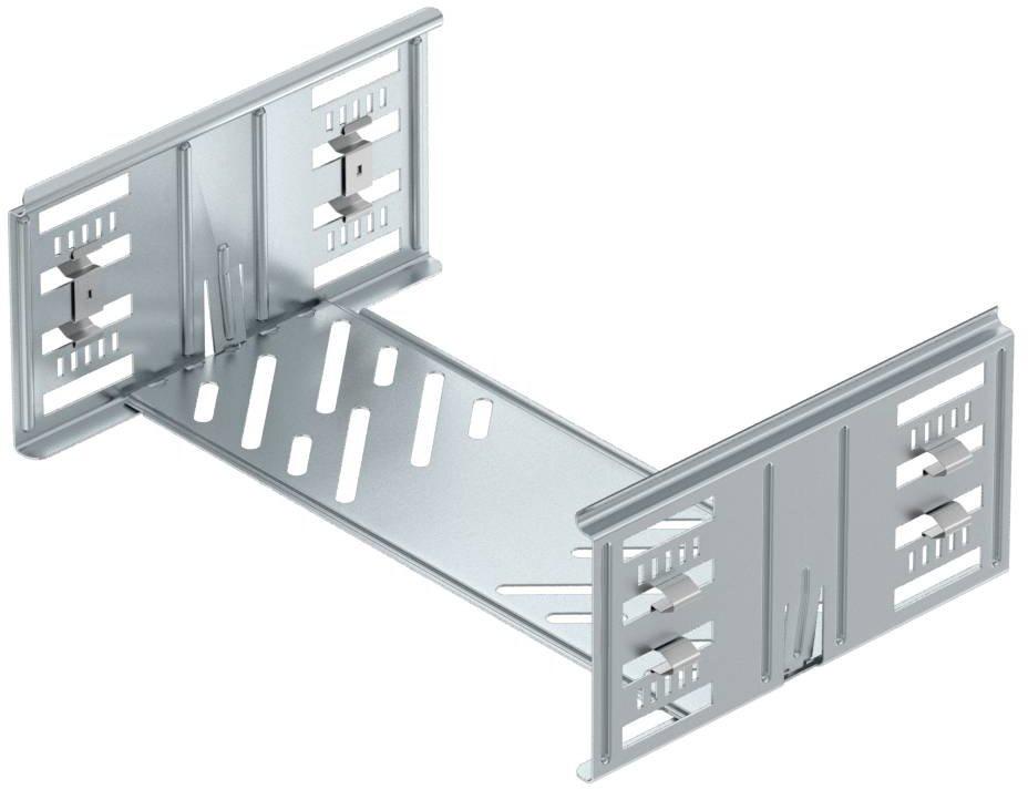 Längsverbinder-Set für Kabelrinne Magic 110x300x200 St bandverzinkt