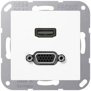 HDMI und VGA Tragring Schraubbefestigung bruchsicher