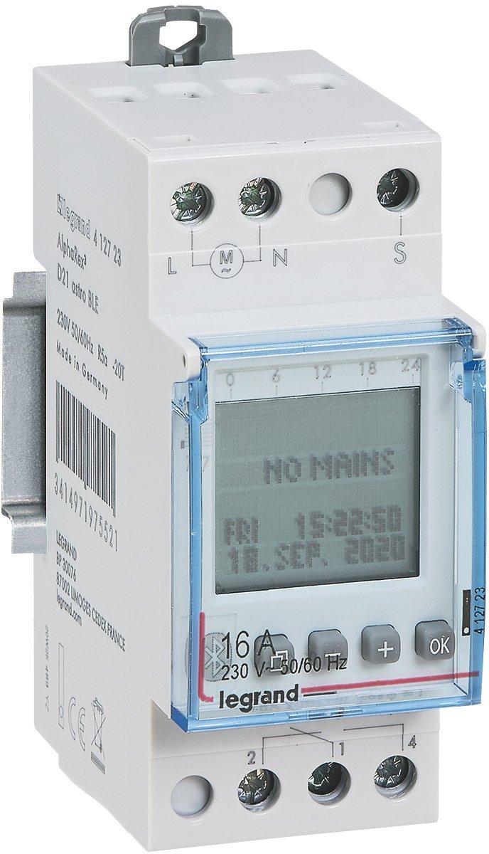 Astrozeitschaltuhr digital AlphaRex3 D21 230VAC 1 Kanal 2TE