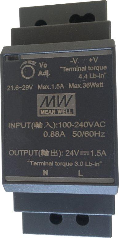 Netzteil 24V DC 1,5A REG