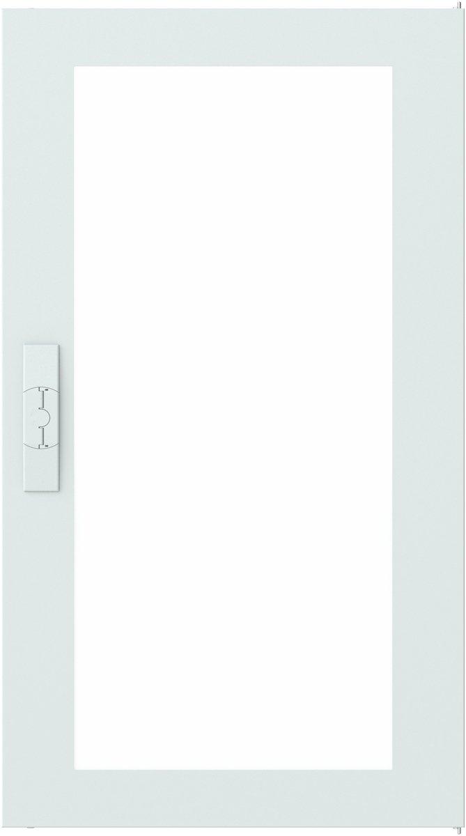 Transparente Tür rechts 2FB 6-reihig mit Schloss ComfortLine