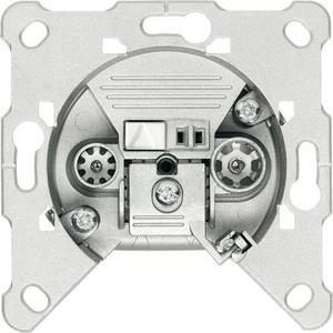 Antennen Steckdose 2-Loch Breitband Einzeldose 4 dB