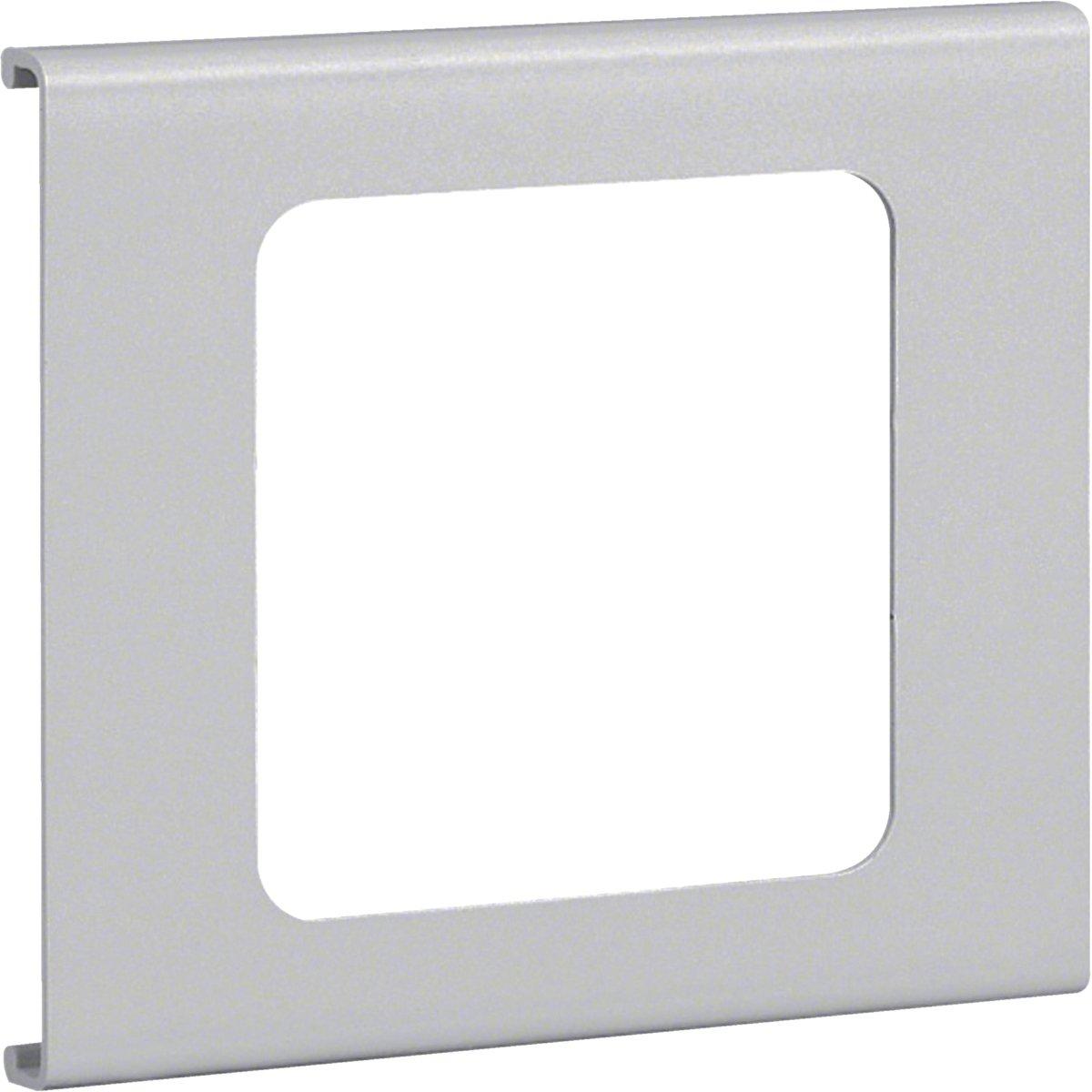 Blende 1-fach R7 PVC FB OT 110 lichtgrau