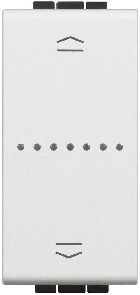 Rollladenschalter 1-modulig für LivingLight with Netatmo weiß