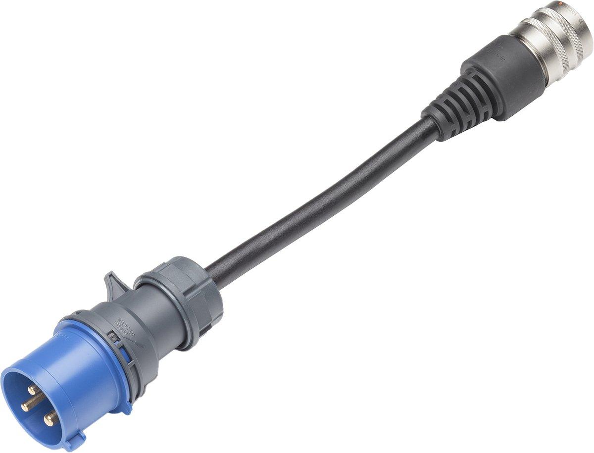 JUICE CONNECTOR Adapter CEE32 1-phasig (blau) / 230 V