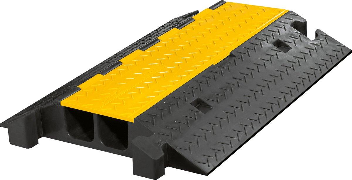Kabelbrücke 2K Maxi gerade mit 2-Kanal je 80x80mm